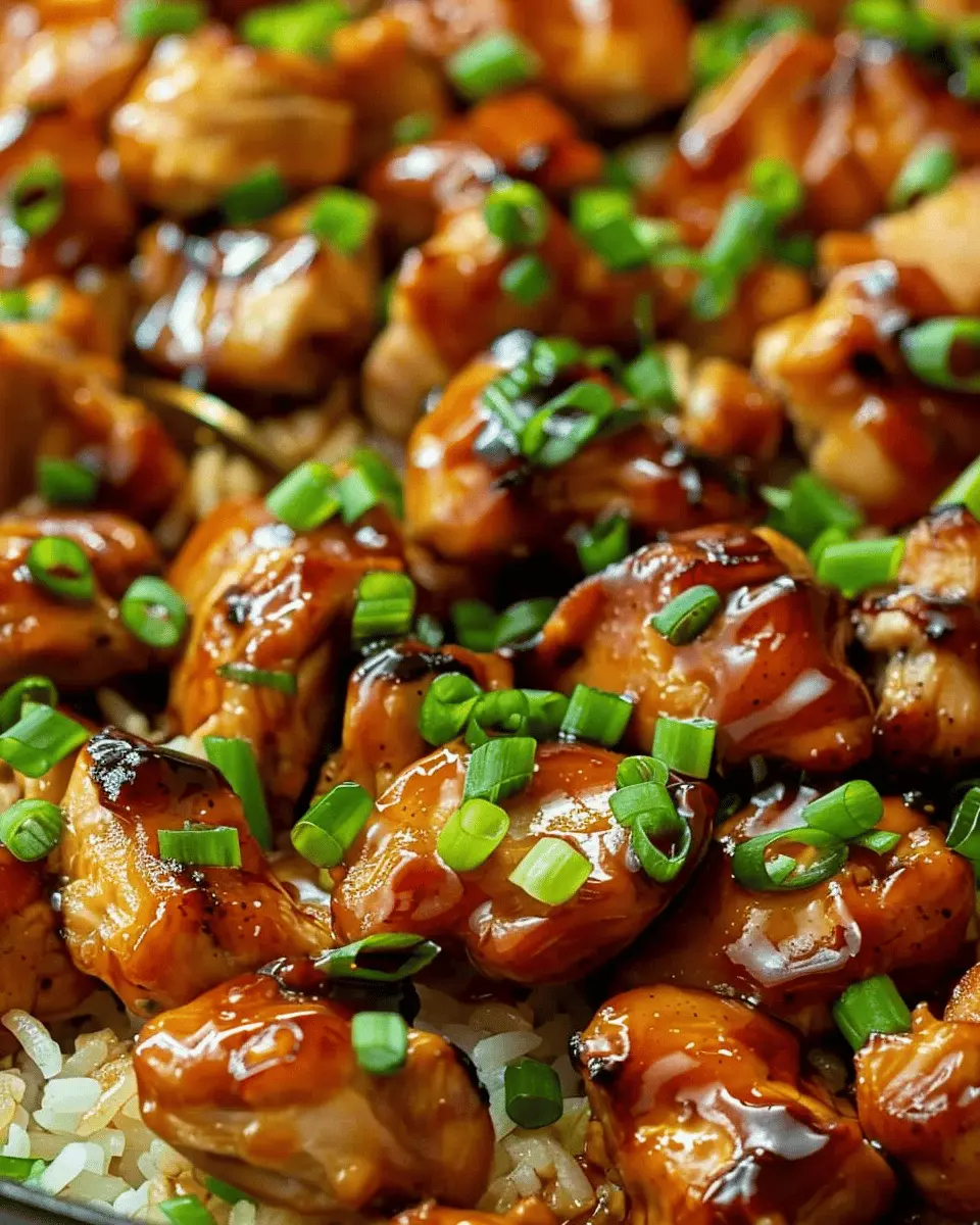 One-Pan Bold Honey BBQ Chicken Rice: Easy Comfort Food Delight