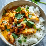 Dinner Savory Curried Coconut Chicken & Rice in 30 Minutes