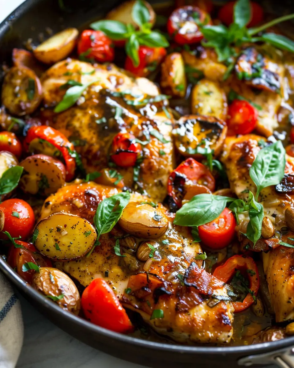 One Pan Balsamic Chicken: Easy, Flavorful Dinner Delight