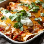 Easy Ground Beef Enchiladas