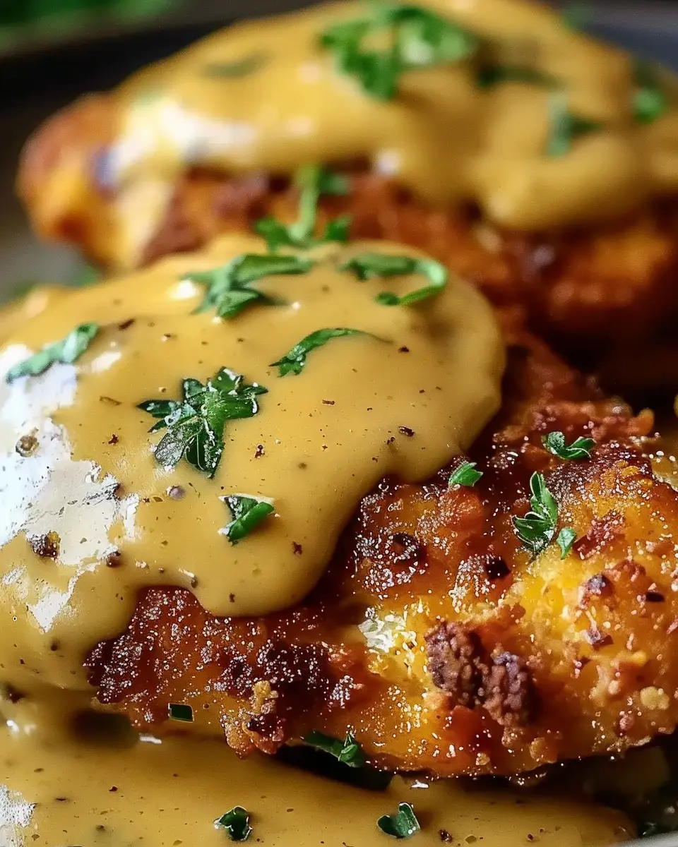 Pretzel Chicken with Mustard-Cheddar Sauce: A Juicy Ultimate Recipe