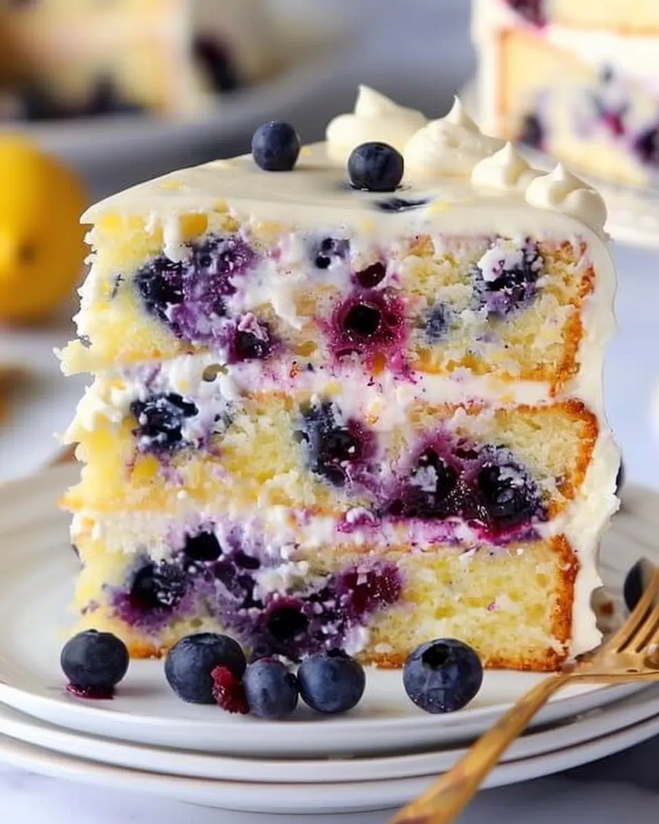 Lemon Blueberry Cake: The Best Treat for Your Sweet Tooth