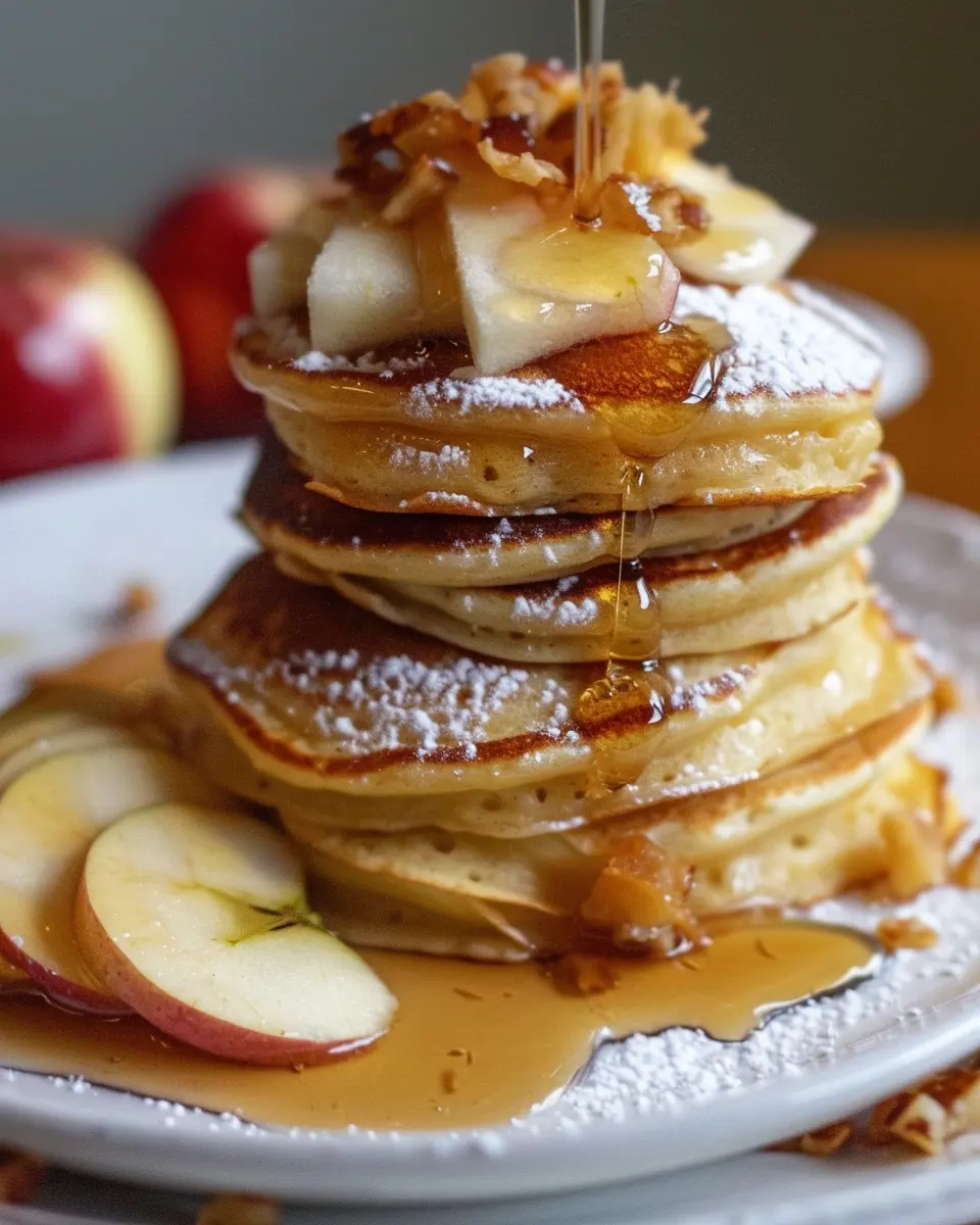 Easy Crispy Apple Ring Pancakes: Your Indulgent Morning Treat