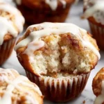Cinnamon Roll Muffins with Cream Cheese Icing