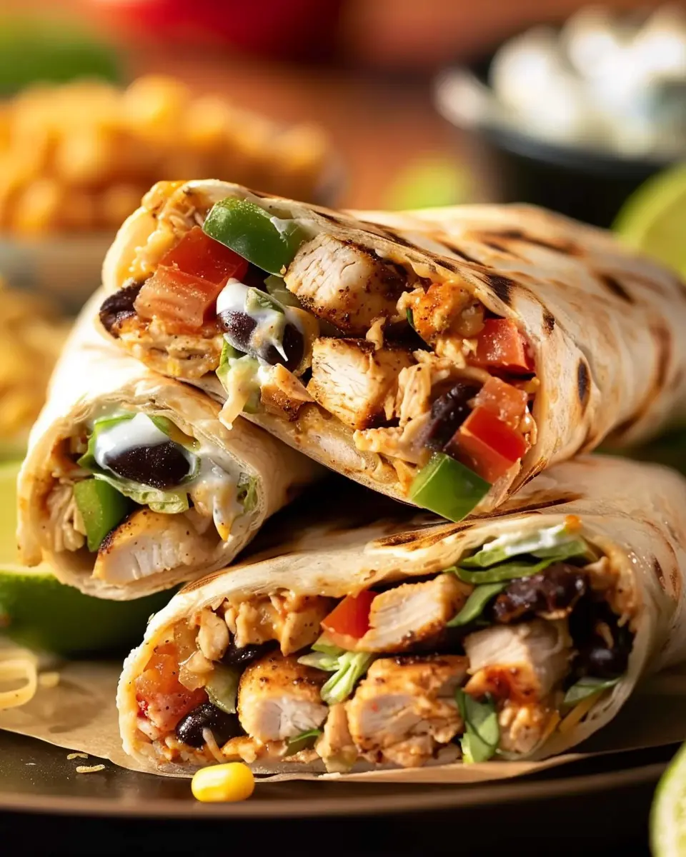 Chipotle Ranch Grilled Chicken Burrito: Easy and Flavorful Recipe