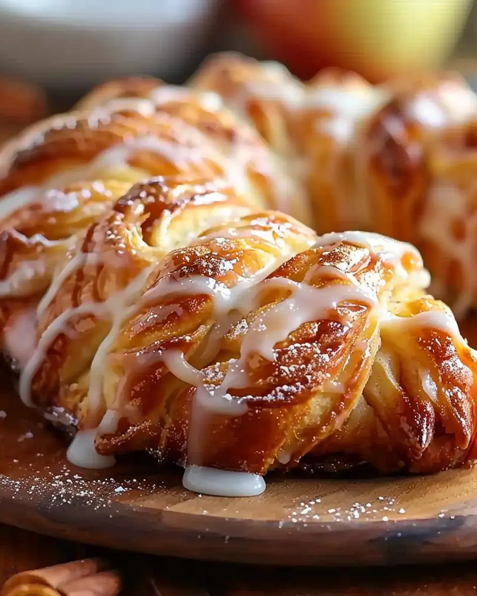 Apple Kringle with Vanilla Glaze: The Best Recipe You’ll Love
