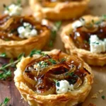 Caramelized Onion and Goat Cheese Tartlets