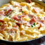 Creamy Ham Cheese Pasta: A Comforting Delight Recipe