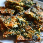 Irresistible Mediterranean Spinach and Feta Cheese Crisps in 30 Minutes