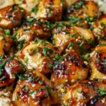 One-Pan Honey Butter Garlic Chicken & Rice
