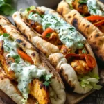 Sheet Pan Chicken Pitas with Herby Ranch