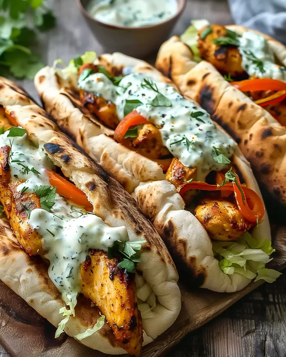 Sheet Pan Chicken Pitas with Herby Ranch: Easy Weeknight Delight