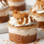 Mini Vegan Biscoff Cheesecakes