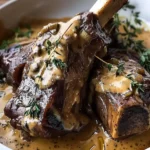 Braised Short Ribs in Creamy Herb Sauce: A Hearty, Flavorful Comfort Food