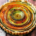Spiral Vegetable Tart