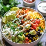 Slow Cooker Chicken Burrito Bowl