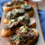 Steak Crostini Recipe: Perfectly Sweet, Savory & Tangy