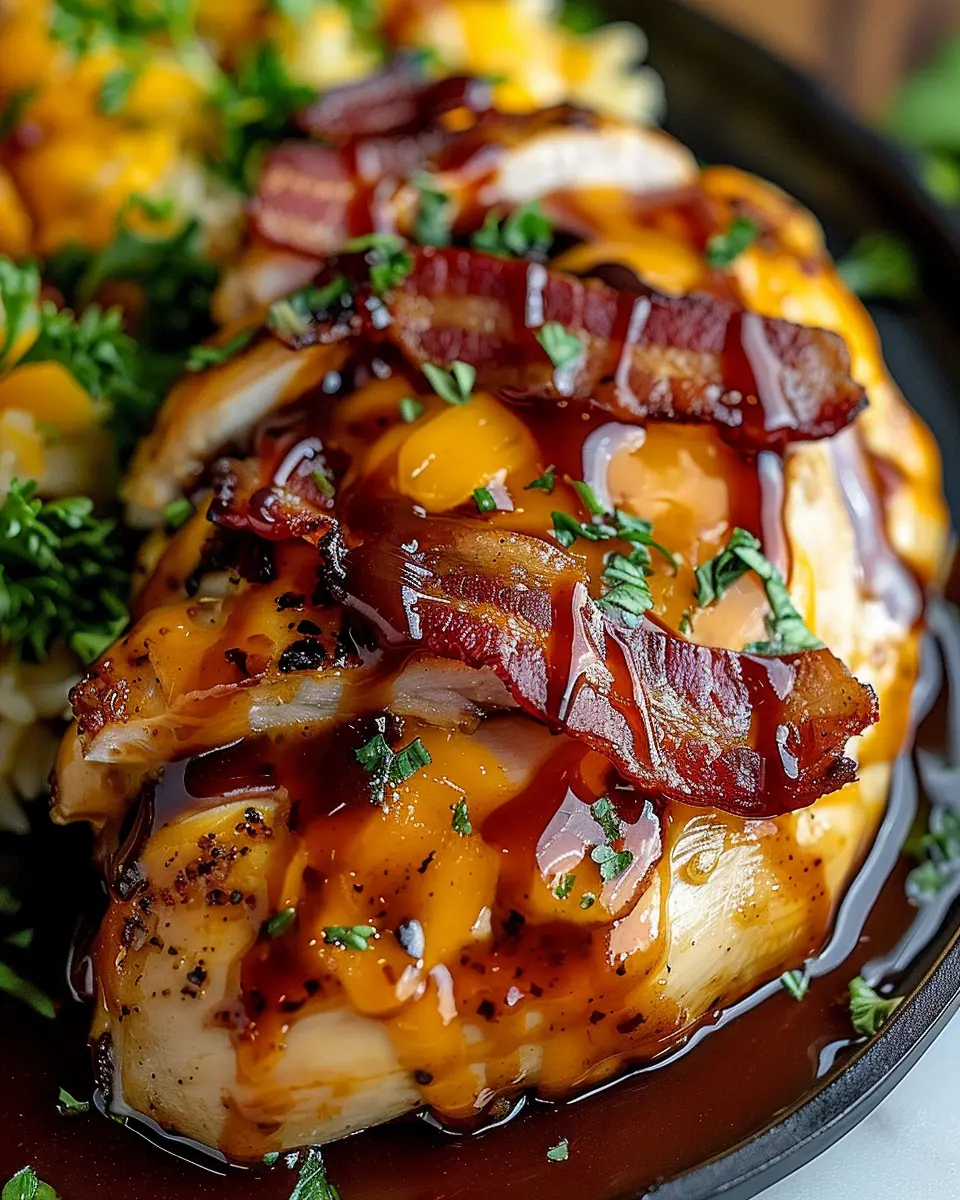 Cowboy BBQ Turkey Bacon Cheddar Chicken: A Juicy Delight at Home