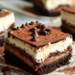Tiramisu Brownies Recipe Easy Homemade Dessert