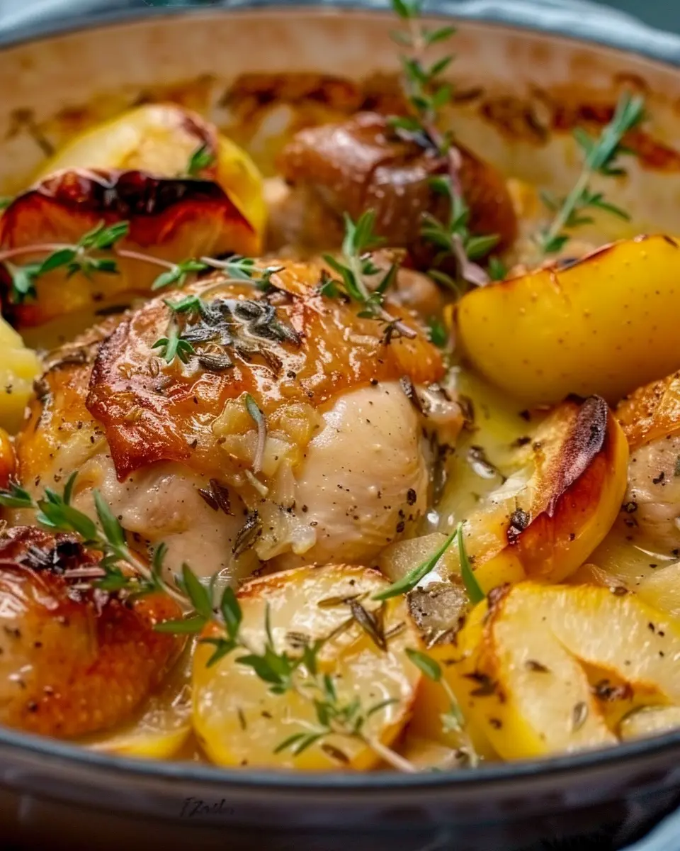 Normandy Chicken: Juicy French Apple Cider Chicken Recipe