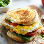 Healthy Breakfast Sandwich (make ahead recipe)