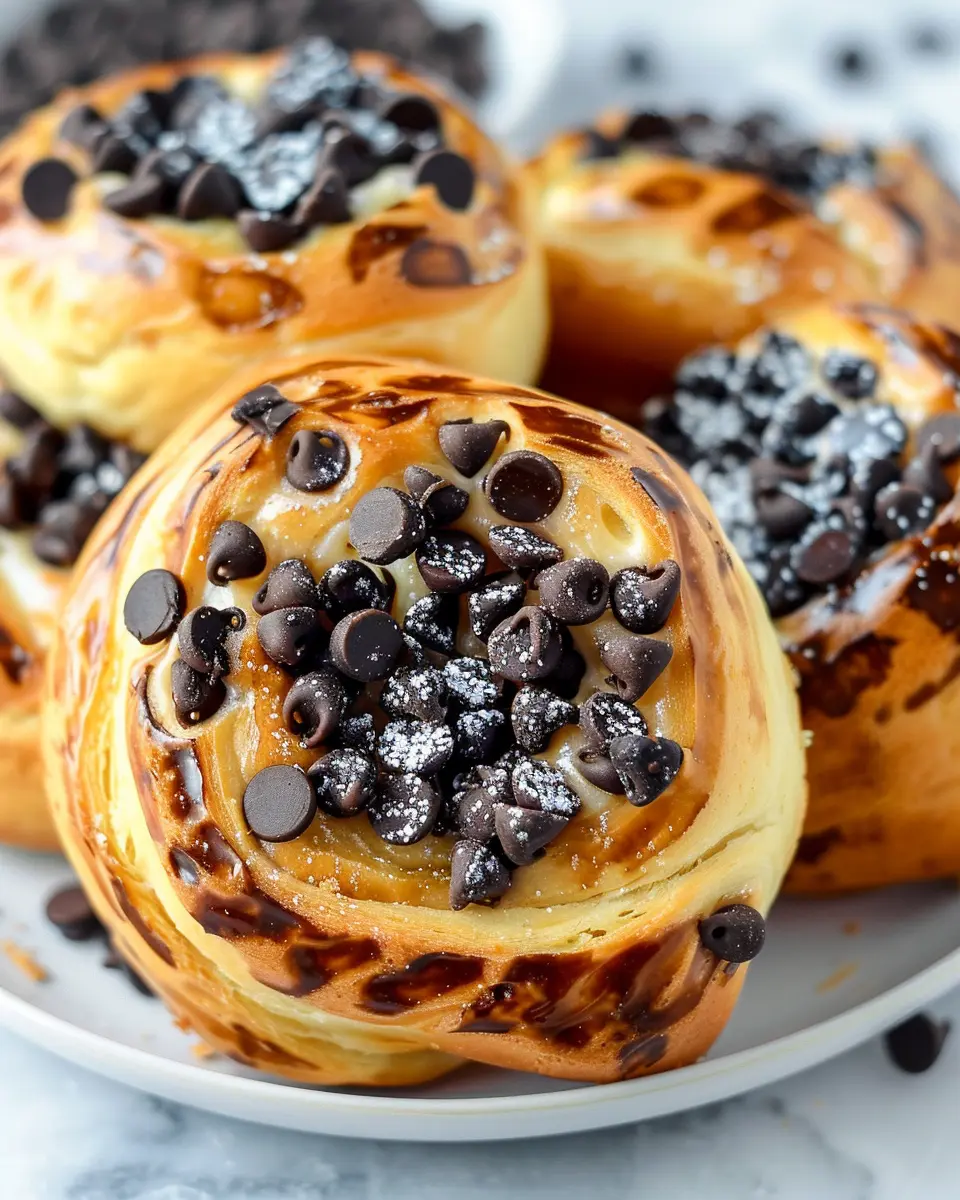 Chocolate Chip Vanilla Custard Brioches: The Best Homemade Treat