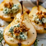 Elegant Blue Cheese Stuffed Pears Recipe