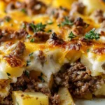 Ground Beef and Potatoes Casserole