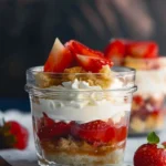 Easy Strawberry Shortcake Trifles