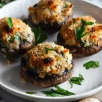 Best Christmas Stuffed Mushrooms