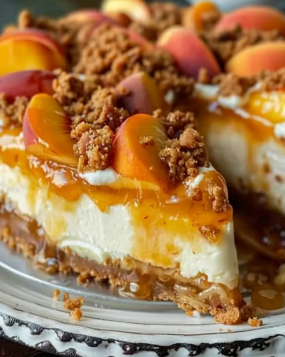 Peach Cobbler Cheesecake Fusion: The Best Dessert You’ll Crave