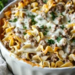 Sour Cream Beef Noodle Casserole
