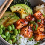 Teriyaki Salmon Sushi Bowl