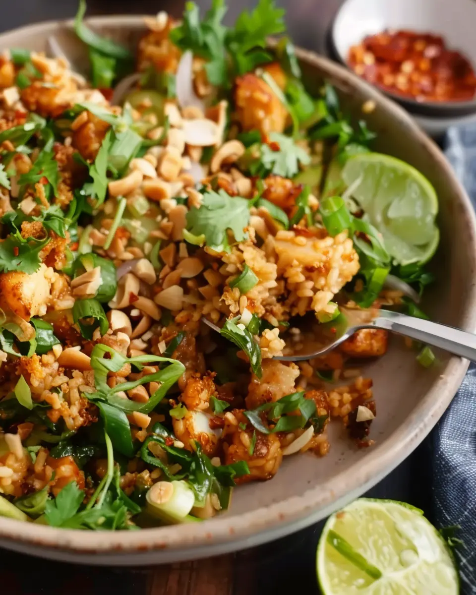 Satay Crispy Rice Salad: A Fresh &amp; Easy Twist for Food Lovers
