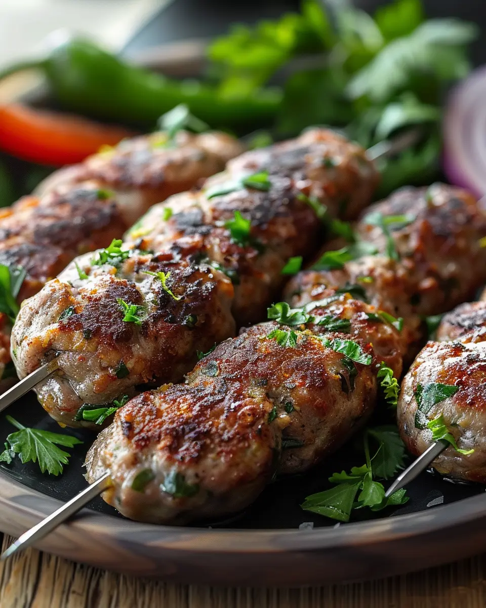 Middle Eastern Kofta Kebabs: Easy and Flavorful Homemade Delight
