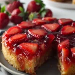 Strawberry Upside Down Cake
