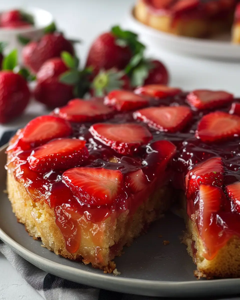 Strawberry Upside Down Cake: The Easy, Juicy Treat You’ll Love