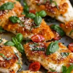 Delicious Parmesan-Basil Chicken Cutlets for Savory Dinner Delight