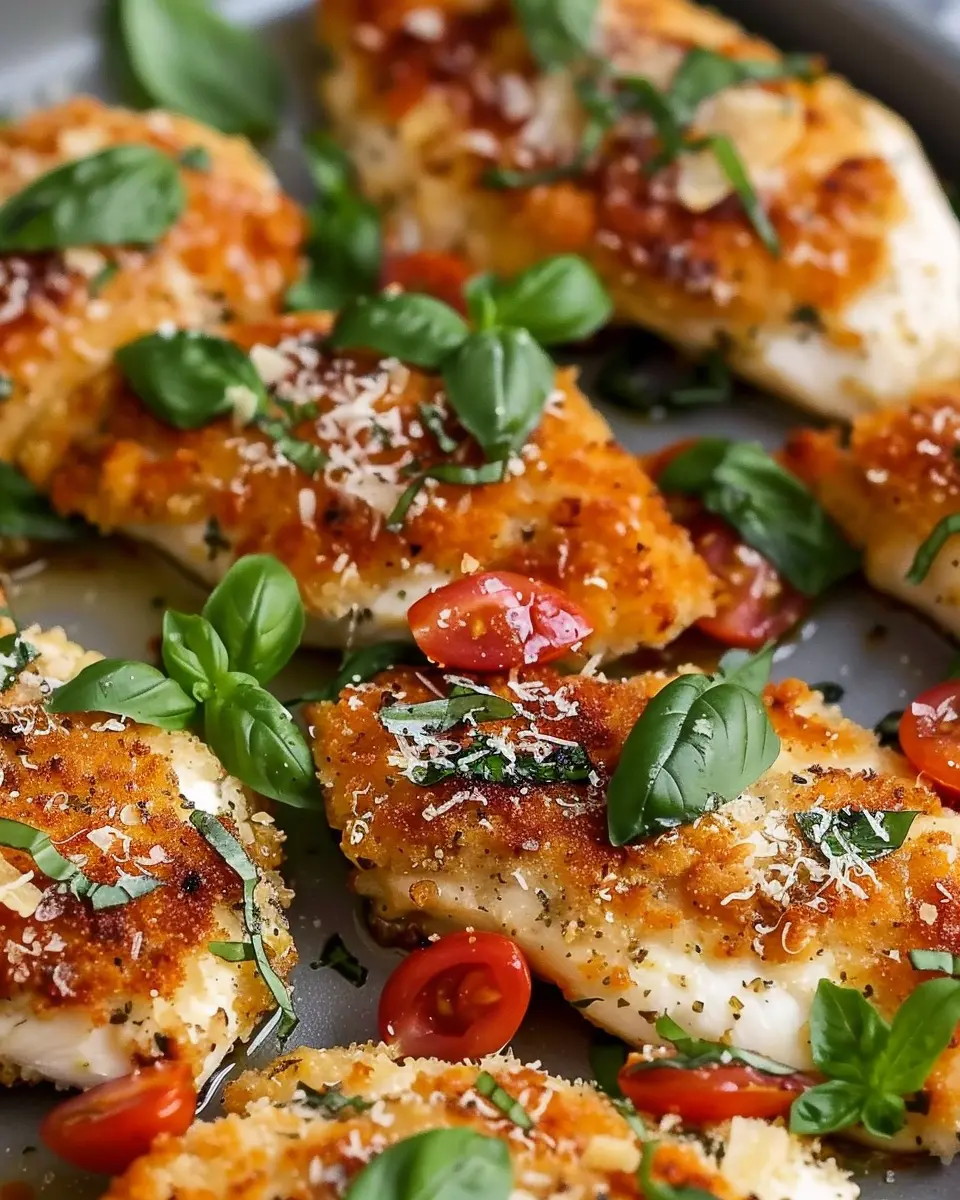 Delicious Parmesan-Basil Chicken Cutlets for an Easy Dinner Delight