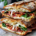 The Ultimate Gourmet Ciabatta Sandwich