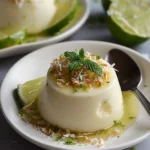 Key Lime Coconut Panna Cotta