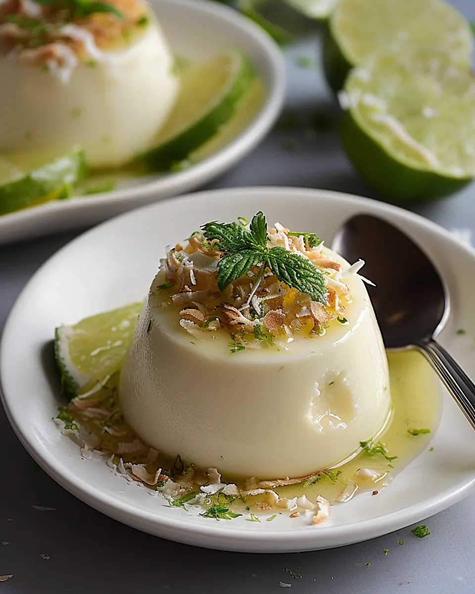 Key Lime Coconut Panna Cotta: An Easy Indulgence at Home