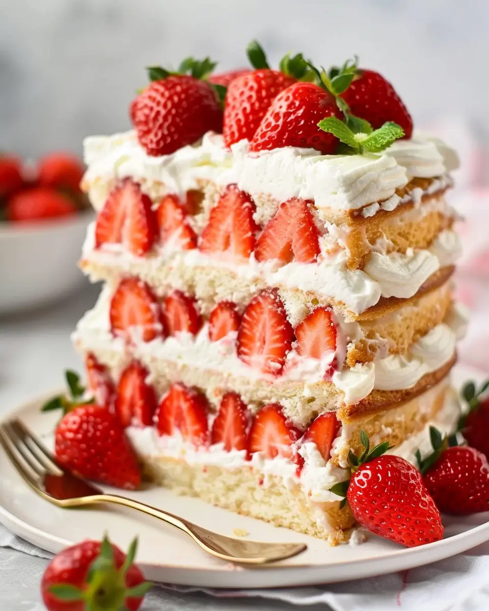 Classic Layered Strawberry Shortcake: The Best Homemade Treat