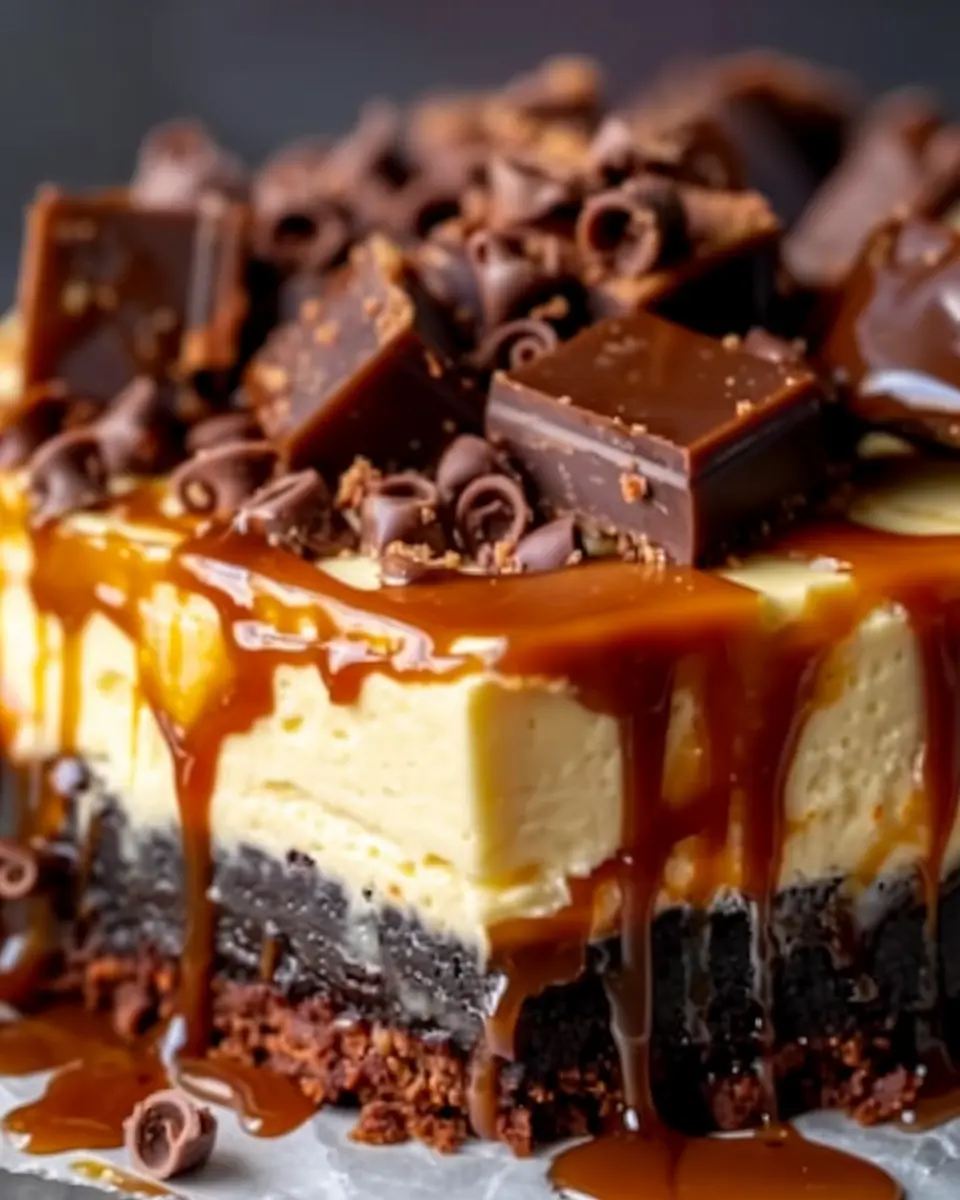 Caramel Brownie Cheesecake: A Blissful Indulgence for You