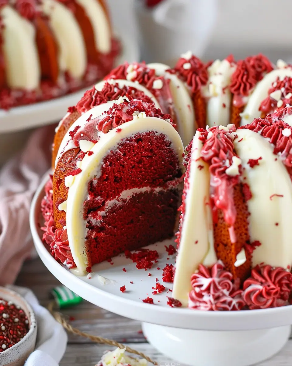Red Velvet Cream Cheese Bundt Cake: An Indulgent Homemade Delight