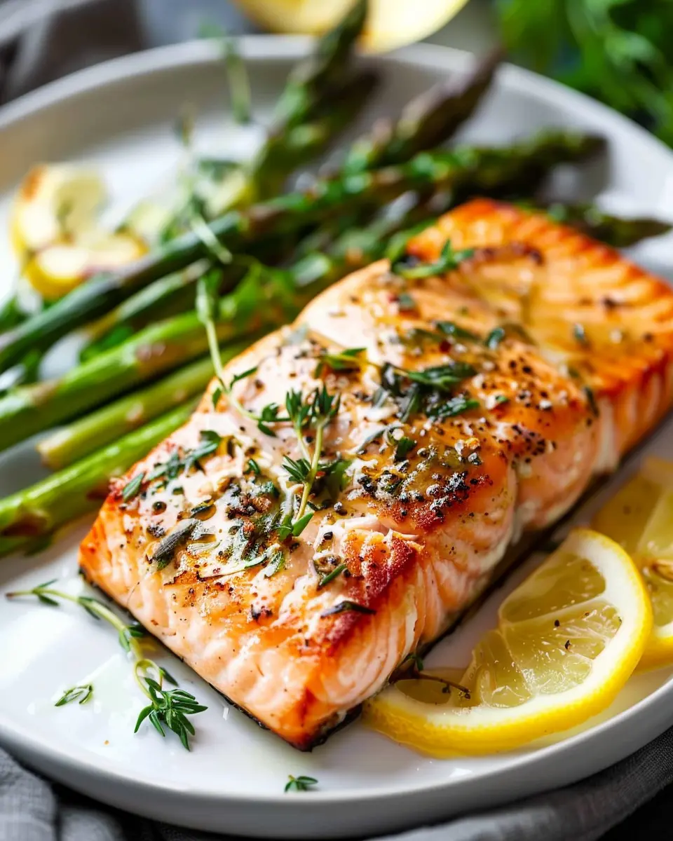 Baked Salmon with Asparagus: Easy Lemon-Dill Delight