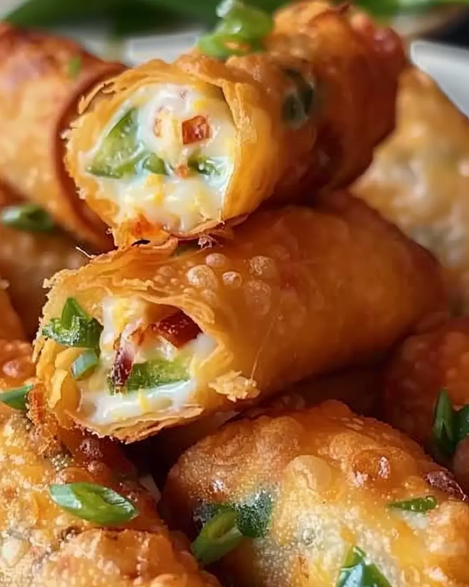 Mini Jalapeño Popper Egg Rolls: A Delicious Twist on an Appetizer