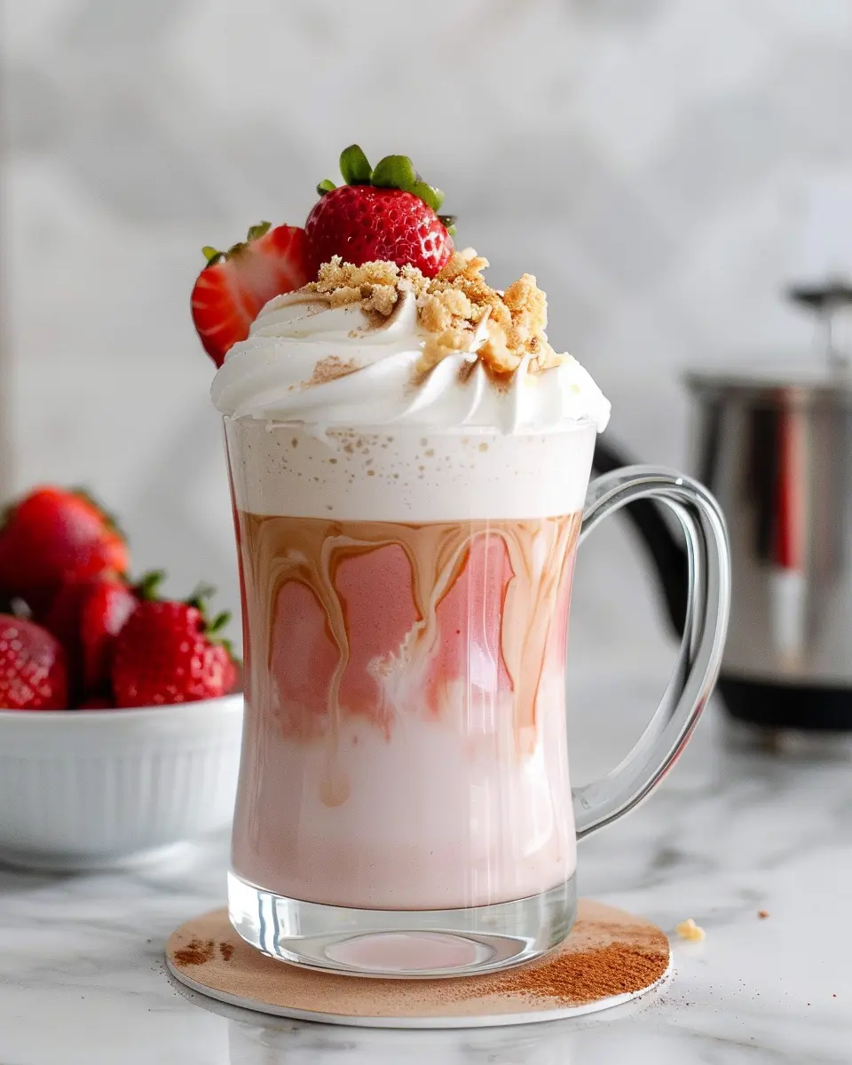 Strawberry Shortcake Latte: The Best Indulgent Treat at Home