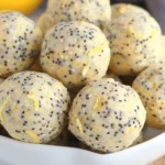 Lemon Poppy Seed Energy Bites