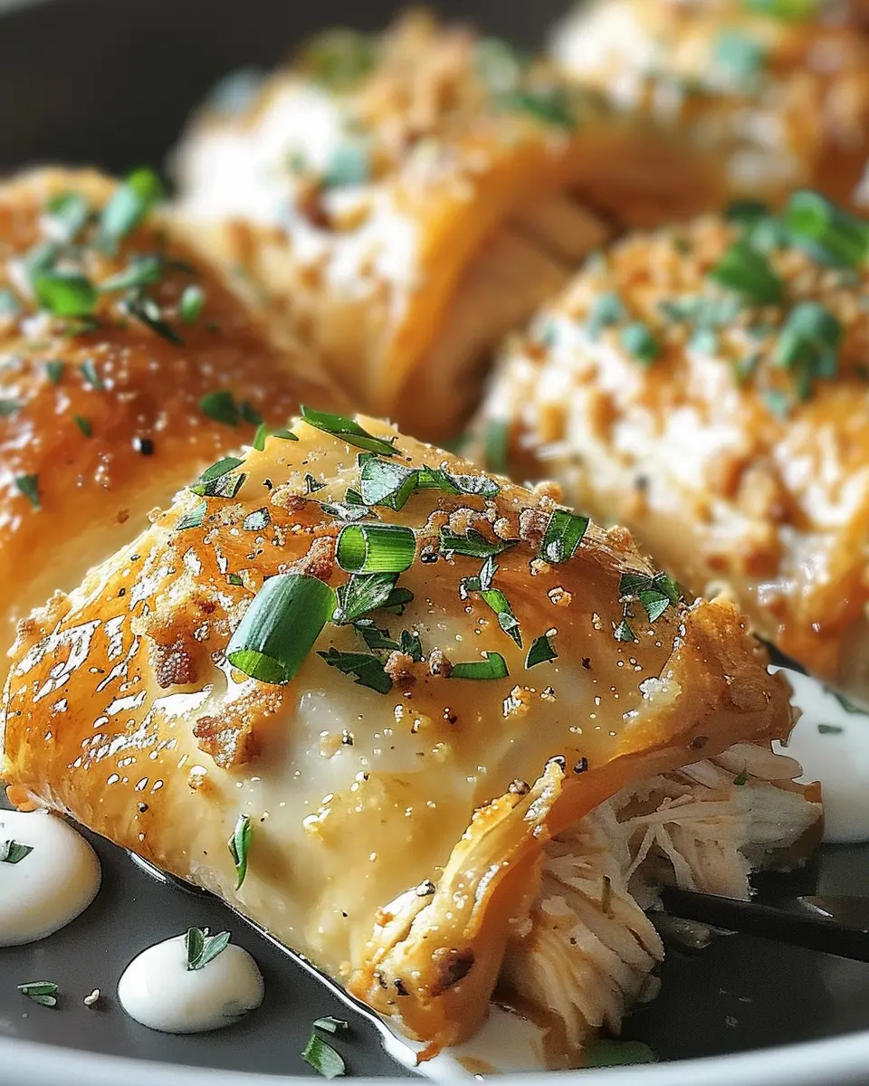 Irresistible Chicken Pillows: Easy Turkey Bacon & Chicken Ham Delight